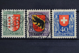 Schweiz, MiNr. 172-174, Gestempelt - Neufs