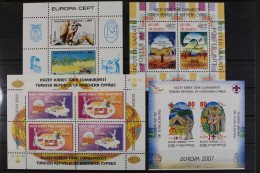 Türkisch- Zypern, MiNr. Block 5, 21, 23, 26, Postfrisch - Unused Stamps