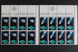 Liechtenstein, MiNr. 1011-1012, 8er Bogenteil, Postfrisch - Sonstige & Ohne Zuordnung