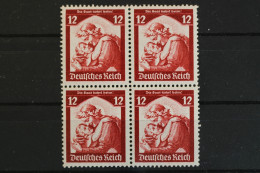 Deutsches Reich, MiNr. 567 Viererblock, Postfrisch - Unused Stamps