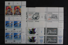 UNO Genf, MiNr. 137-146, Jhg. 1986, VB, Ecken Re. Oben, Postfrisch - Sonstige & Ohne Zuordnung