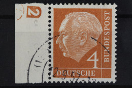 Deutschland (BRD), MiNr. 178, Li. Rand, Druckerzeichen 2, Gestempelt - Oblitérés