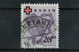 Franz. Zone Baden, MiNr. 43 A, Gestempelt, BPP Signatur - Altri & Non Classificati