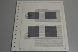 Deutsche Post, Deutschland Plus Jahrgang 2002, Vordrucke Für Eckrandmarken - Fogli Prestampati