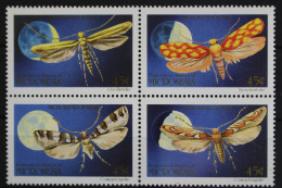 Mikronesien, Schmetterlinge, MiNr. 199-202 VB, Postfrisch - Micronesia