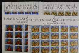 Liechtenstein, MiNr. 662-665, Komplette Bögen, Postfrisch - Other & Unclassified