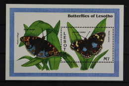 Lesotho, Schmetterlinge, MiNr. Block 102, Postfrisch - Lesotho (1966-...)