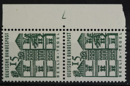 Deutschland (BRD), MiNr. 455, Senkr. Paar, Re. Rand, DZ 7, Postfrisch - Unused Stamps