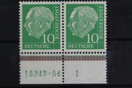 Deutschland (BRD), MiNr. 183, Waag. Paar, UR Mit HAN, Postfrisch - Nuovi