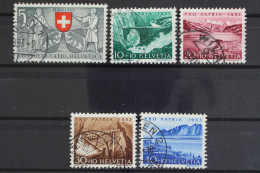 Schweiz, MiNr. 580-584, Gestempelt - Ungebraucht