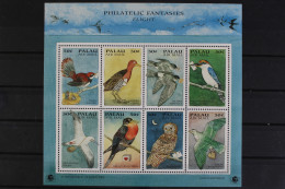Palau, Vögel, MiNr. 761-768 Kleinbogen, Postfrisch - Palau