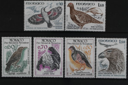 Monaco, Vögel, MiNr. 1520-1525, Postfrisch - Sonstige & Ohne Zuordnung