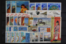 Marshall-Inseln, Partie Aus 1989, Einzelmarken Aus ZD, Postfrisch / MNH - Marshall Islands