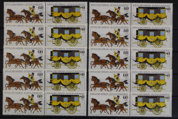 Deutschland (BRD), MiNr. 1255-1256 Zd, 10 Paare, Postfrisch - Unused Stamps