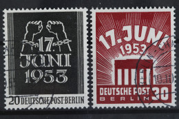 Berlin, MiNr. 110-111, Charlottenburg, Gestempelt - Used Stamps