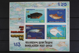 Bangladesch, Fische / Meerestiere, MiNr. Block 11, Postfrisch - Bangladesh