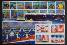 Marshall-Inseln, MiNr. 146-203, Jahrgang 1988, Postfrisch - Marshall Islands