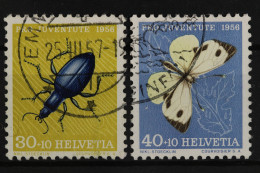 Schweiz, MiNr. 635 + 636, Gestempelt - Unused Stamps