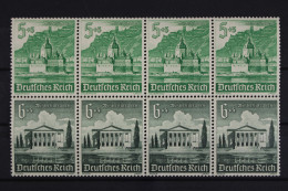 Deutsches Reich, MiNr. W 258, Bogenteil Mit 4 Zd's, Postfrisch - Zusammendrucke