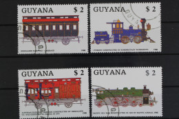 Guyana, Eisenbahn, MiNr. 2475-2478, Gestempelt - Guyana (1966-...)