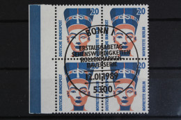 Deutschland (BRD), MiNr. 1398, 4er Block, Linker Rand, ESST - Other & Unclassified