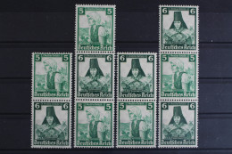 Deutsches Reich, MiNr. S 231 - S 234, 4 Zd's, Postfrisch - Zusammendrucke