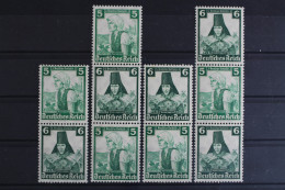 Deutsches Reich, MiNr. S 231 - S 234, 4 Zd's, Postfrisch - Se-Tenant