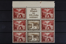 Deutsches Reich, MiNr. W 114, Oberrand M. Passerkreuz U. FN, Postfrisch - Zusammendrucke