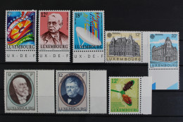 Luxemburg, Partie Aus 1990, MiNr. 1240-1247,postfrisch / MNH - Autres & Non Classés