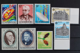 Luxemburg, Partie Aus 1990, MiNr. 1240-1247,postfrisch / MNH - Autres & Non Classés