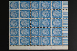 Deutsches Reich, MiNr. 521, 25er Bogenteil, Ecke Li. Unten, Postfrisch - Unused Stamps