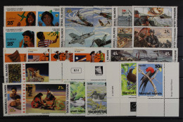 Marshall-Inseln, Partie Aus 1990, Einzelmarken Aus ZD, Postfrisch / MNH - Marshall Islands