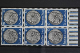 Deutsches Reich, MiNr. 527, 6er Block, UR Im Walzendruck, Postfrisch - Unused Stamps