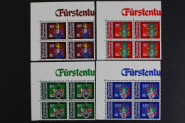 Liechtenstein, MiNr. 766-769, VB, Ecken Links Oben, Postfrisch - Sonstige & Ohne Zuordnung