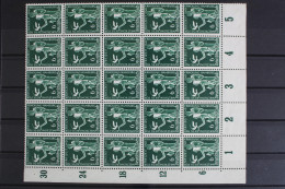 Deutsches Reich, MiNr. 622, 25er Bogenteil, Ecke Li. Unten, Postfrisch - Unused Stamps