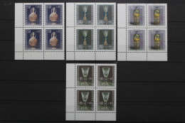 Deutschland, MiNr. 1295-1298, 4er Block, Ecke Li. Unten, Postfrisch - Unused Stamps