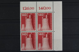 Berlin, MiNr. 504, 4er Block, Ecke Re. Oben, Postfrisch - Unused Stamps