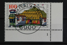 Deutschland (BRD), MiNr. 1414, Ecke Re. Unten, FN 1, Gestempelt - Used Stamps