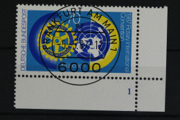 Deutschland (BRD), MiNr. 1327, Ecke Re. Unten, FN 1, Gestempelt - Used Stamps
