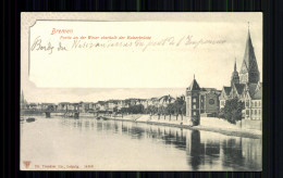 Bremen, Partie An Der Weser Oberhalb Der Kaiserbrücke - Bremen