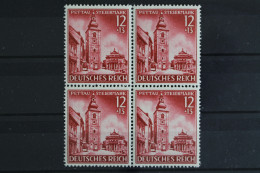 Deutsches Reich, MiNr. 808, 4er Block, Postfrisch - Ungebraucht