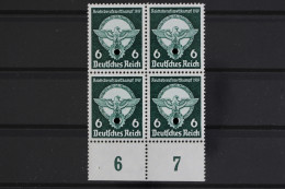 Deutsches Reich, MiNr. 689, 4er Block, Unterrand, RWZ 6,7, Postfrisch - Nuevos
