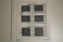 Deutsche Post, Deutschland Plus Jahrgang 2013, Vordrucke Für Eckrandmarken - Pre-printed Pages