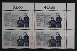 Deutschland (BRD), MiNr. 1236, 4er Block, Ecke Re. Oben, Postfrisch - Unused Stamps