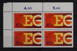Deutschland (BRD), MiNr. 880, 4er Block, Ecke Li. Oben, Postfrisch - Unused Stamps
