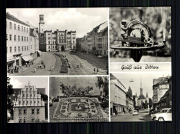 Zittau, Rathaus, Schleifermännel, Stadtmuseum, Blumenuhr, Weberkirche - Autres & Non Classés
