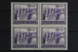 Deut. Reich, MiNr. 805, 4er Block, Postfrisch - Neufs