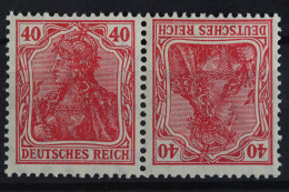 Deutsches Reich, MiNr. K 3, Postfrisch - Zusammendrucke
