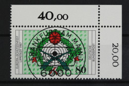 Deutschland (BRD), MiNr. 1330, Ecke Re. Oben Mit KBWZ, VS Frankfurt - Used Stamps