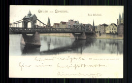 Bremen, Grosse Weserbrücke - Bremen